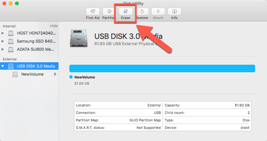 accidentally deleted macintosh hd in disk utility 2020